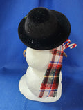 Byer's Choice Carolers "Snowman With Candy Canes (2025)"