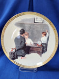 Norman Rockwell "Knowledge Is Power, Plate"