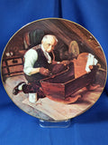 Norman Rockwell "Grandpa's Gift, Plate"