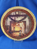 Norman Rockwell "Christmas (Bradford) 2005 - Is He Up There?, Plate"