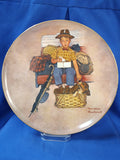 Norman Rockwell "Scotty's Stowaway, Plate"
