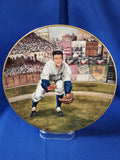 Sports Plates "Baseball - Great Moments In Baseball, Billy Martin: The Rescue Catch"