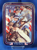 Norman Rockwell "Plate - To Make Men Free"