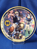 Sports Plates "Football - Note Dame Collection, Onward To Victory"
