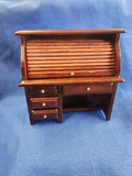 Dollhouse Furniture "Roll Top Desk"