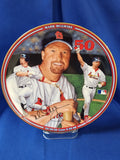 Sports Plates "Baseball - Mark McGwire: Home Run Hero, 50 - 50 - 50 Game"