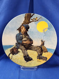 Norman Rockwell "Lazy Daze, Plate"