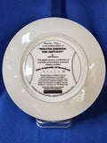 Sports Plates "Baseball - The Legend Of Baseball, Walter Johnson: The Shutout"