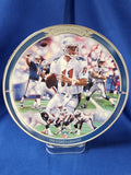 Sports Plates "Football - The Game's Greatest, New England's Drew Bledsoe"