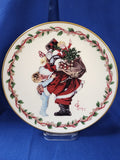 Norman Rockwell "Christmas (Gorham) 1988 - Christmas Hug, Plate"