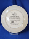 Sports Plates "Baseball - Great Moments In Baseball, Billy Martin: The Rescue Catch"