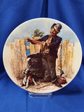 Norman Rockwell "One For The Road, Plate"