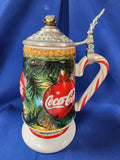 Coca-Cola "Candy Cane Stein"