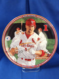 Sports Plates "Baseball - Mark McGwire: Home Run Hero, Opening  With A Slam"