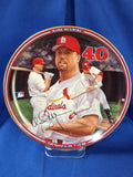 Sports Plates "Baseball - Mark McGwire: Home Run Hero, Full Speed To 40"