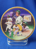 Sports Plates "Baseball - Ricky Henderson"