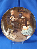 Norman Rockwell "Plate - The Storyteller"