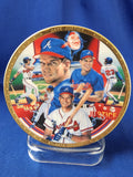 Sports Plates "Baseball - Dave Justice"