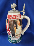 Coca-Cola "Historical Slogans Stein Series, Second in the Series by Anheuser-Busch"