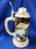 Anheuser-Busch Steins "Dalmation Family Series, Making Friends"