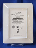 Sports Plates "Basketball - Michael Jordan: Ticket To Greatness, Taking It Personally"