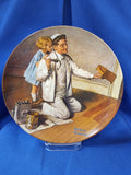 Norman Rockwell "The Painter, Plate"