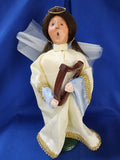 Byer's Choice Carolers "Angel with Harp (2025)"