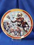Sports Plates "Football - The Game's Greatest, San Francisco's Jerry Rice"