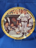 Sports Plates "Baseball - Saturday Evening Post Cover Series, The Dugout"