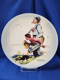 Norman Rockwell "Gone Fishing, Plate"