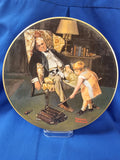Norman Rockwell "Grandpa's Guardian, Plate"