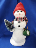 Byer's Choice Carolers "Snowman With Mug (2025)"