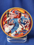 Sports Plates "Football - NFL Superstar Collection Plate, Jim Kelly"