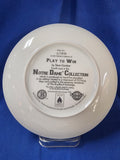 Sports Plates "Football - Note Dame Collection, Play To Win"