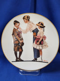 Norman Rockwell "Ready For School, Plate"
