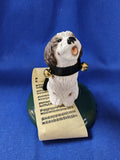 Byer's Choice Carolers "Border Collie with Music (2025)"