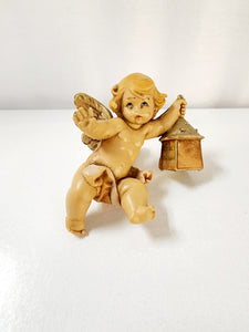 Fontanini "Cherub with Lantern Ornament"