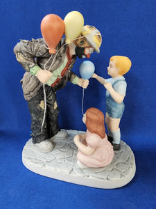 Emmett Kelly, Jr. Figurines "Making New Friends"