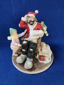Emmett Kelly, Jr. Figurines "Spirit Of Christmas VII"