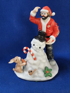 Emmett Kelly, Jr. Figurines "Spirit Of Christmas IX"