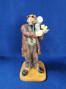 Emmett Kelly, Jr. Figurines "Look At The Birdie"