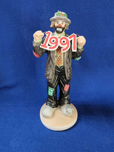 Emmett Kelly, Jr. Figurines "Dated 1997 Ornament"