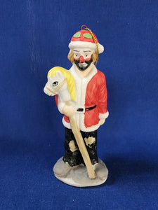 Emmett Kelly, Jr. Figurines "Emmett With Horse Toy Ornament"