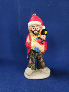 Emmett Kelly, Jr. Figurines "Emmett With Nutcracker Ornament"