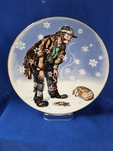 Emmett Kelly, Jr. Figurines "Winter - Plate 8.5 inch"