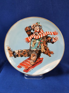 Emmett Kelly, Jr. Figurines "Downhill Plate 8 inch"