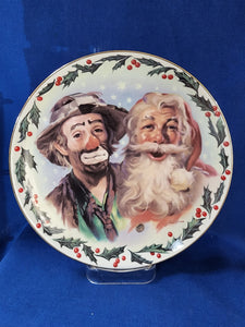 Emmett Kelly, Jr. Figurines "Tis The Season Plate 8.5 inch"