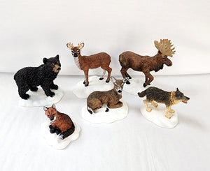 Department 56 General Accessories "Woodland Wildlife Animals - Large"