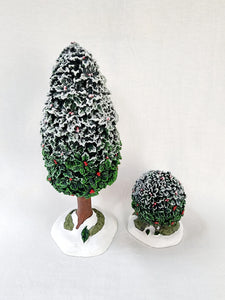 Department 56 General Accessories "Holly Tree And Bush"