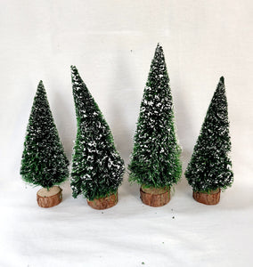 Department 56 General Accessories "Frosted Topiary Trees"